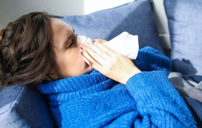 За неделю заболеваемость гриппом и ОРВИ  в Прикамье уменьшилась на 51%